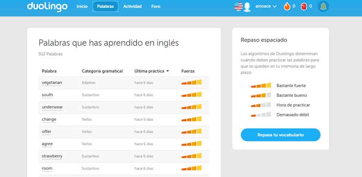 Duolingo la app más usada para aprender ingles